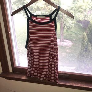 Halter-neck tank top